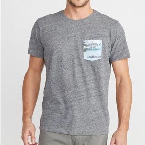 Marine Layer Monterey Pocket Tee - Heather Grey